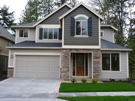 photo of a completed Martin home plan by Gertz Fine Homes